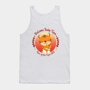 Newborn in the Year of the Tiger Tank Top